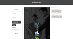 Desktop Screenshot of materialbank.footbalance.com